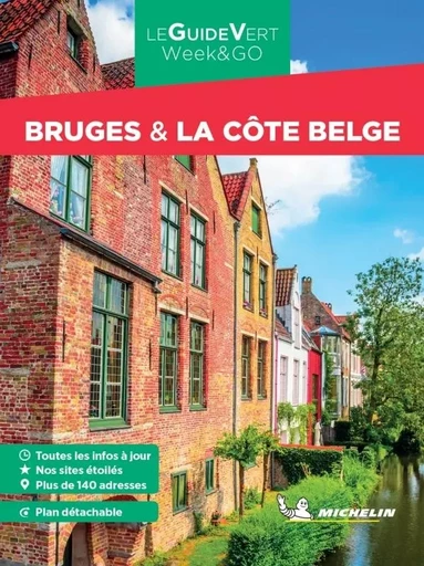 Guides Verts WE&GO Bruges et la côte belge -  - GUIDES TOURISTIQUES MICHELIN