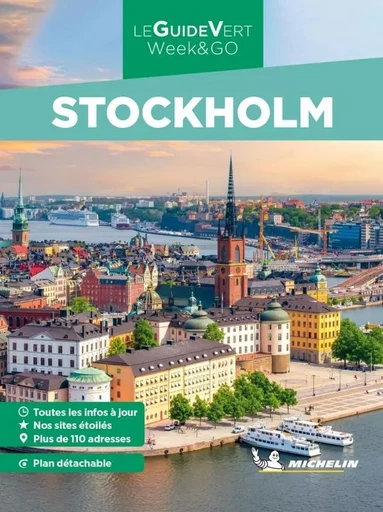 Guides Verts WE&GO Stockholm -  - GUIDES TOURISTIQUES MICHELIN