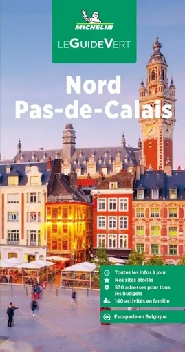 Guides Verts Nord Pas-de-Calais -  - GUIDES TOURISTIQUES MICHELIN