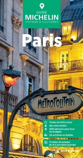 Guide Vert Paris -  - GUIDES TOURISTIQUES MICHELIN