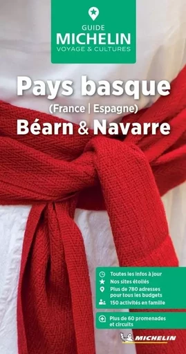 Guide Vert Pays basque (France, Espagne), Béarn & Navarre -  - GUIDES TOURISTIQUES MICHELIN