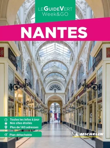 Guide Vert WE&GO Nantes -  - GUIDES TOURISTIQUES MICHELIN