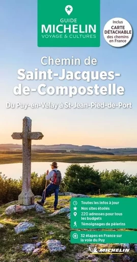 Guide Vert Chemin de Saint-Jacques-de-Compostelle -  - GUIDES TOURISTIQUES MICHELIN