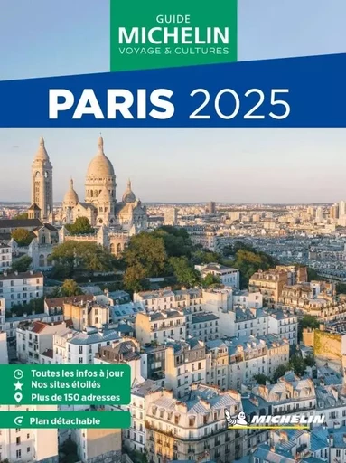 Guide Vert WE&GO Paris 2025 -  - GUIDES TOURISTIQUES MICHELIN