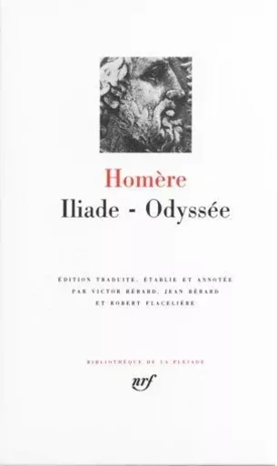 Iliade - Odyssée -  Homère - GALLIMARD