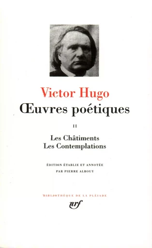 Œuvres poétiques - Victor Hugo - GALLIMARD