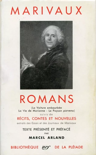 Romans - Récits, contes et nouvelles - Pierre deMarivaux - GALLIMARD