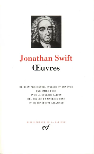 Œuvres - Jonathan Swift - GALLIMARD