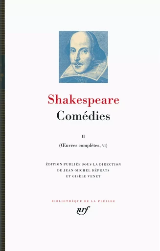 Comédies - William Shakespeare - GALLIMARD