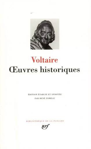 Œuvres historiques -  Voltaire - GALLIMARD