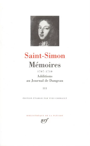 Mémoires / Additions au Journal de Dangeau -  Saint-simon - GALLIMARD