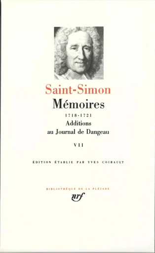 Mémoires / Additions au Journal de Dangeau -  Saint-simon - GALLIMARD