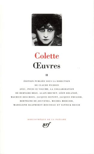 Œuvres -  COLETTE - GALLIMARD