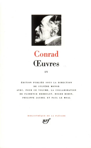 Œuvres - JOSEPH CONRAD - GALLIMARD