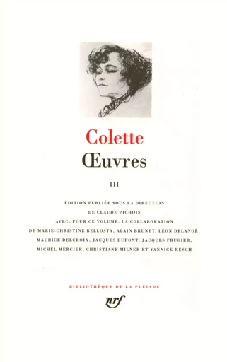 Œuvres -  COLETTE - GALLIMARD