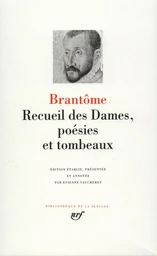 Recueil des Dames, poésies et tombeaux