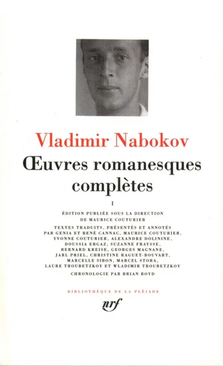 Œuvres romanesques complètes - Vladimir Nabokov - GALLIMARD