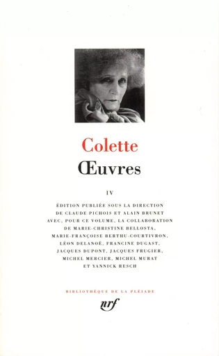 Œuvres -  COLETTE - GALLIMARD