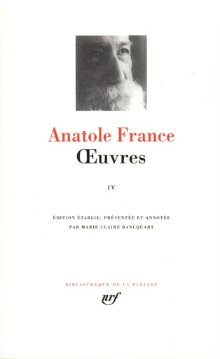 Œuvres - Anatole France - GALLIMARD