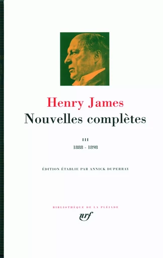 Nouvelles complètes - Henry JAMES - GALLIMARD