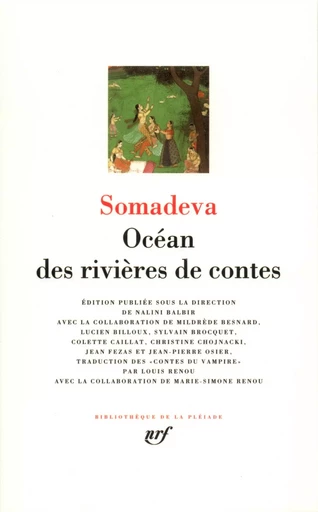 Océan des rivières de contes -  Somadeva - GALLIMARD