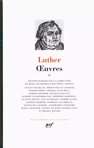 Œuvres - Martin Luther - GALLIMARD