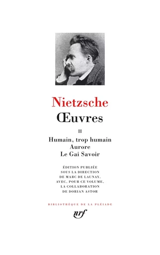 Œuvres - Friedrich Nietzsche - GALLIMARD