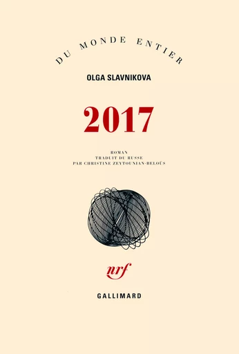 2017 - Olga Slavnikova - GALLIMARD