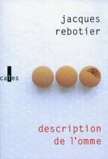 Description de l'omme - Jacques Rebotier - VERTICALES