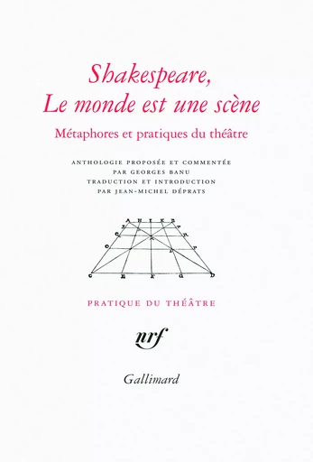 Shakespeare, Le monde est une scène -  Collectifs - GALLIMARD