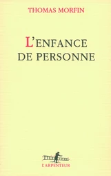 L'enfance de personne