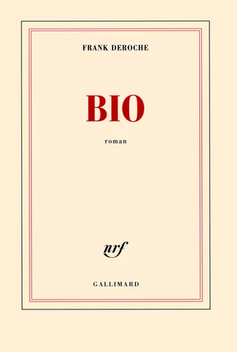 Bio - Frank Deroche - GALLIMARD