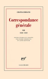 Correspondance générale