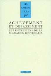 Achèvement et dépassement