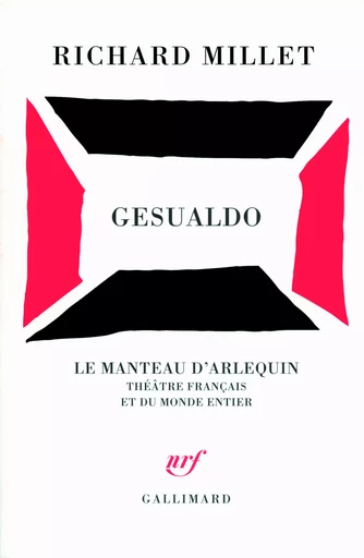 Gesualdo - Richard Millet - GALLIMARD