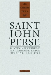 Saint-John Perse intime