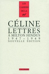 Lettres à Milton Hindus