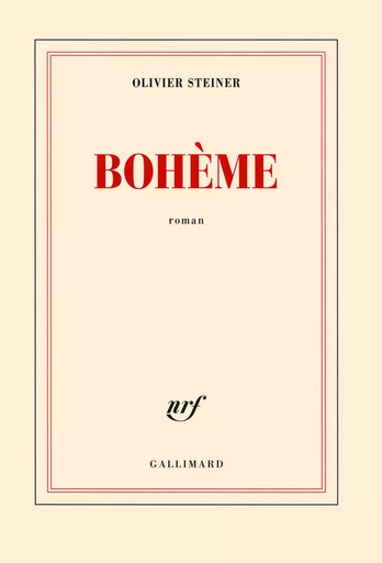 Bohème - Olivier Steiner - GALLIMARD