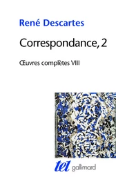 Correspondance, 2