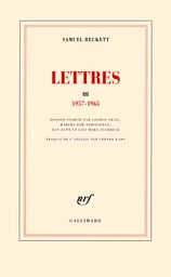 Lettres III