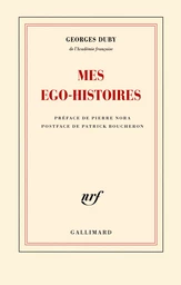 Mes ego-histoires