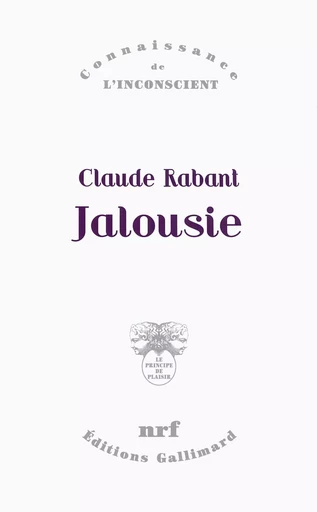 Jalousie - Claude RABANT - GALLIMARD