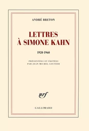 Lettres à Simone Kahn