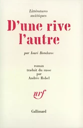 D'une rive l'autre