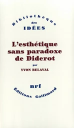 L'Esthétique sans paradoxe de Diderot