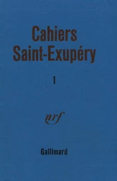 Cahiers Saint-Exupéry