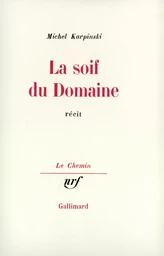 La soif du Domaine