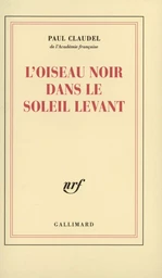 L'Oiseau noir dans le Soleil levant