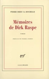 Mémoires de Dirk Raspe