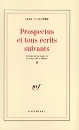 Prospectus et tous écrits suivants